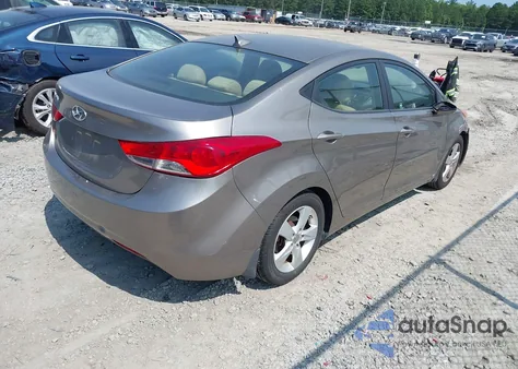 2013 Hyundai Elantra Gls из США, поврежденный, VIN 5NPDH4AE5DH415237